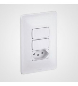 INTERRUPTOR 2T SIMP+TOM 2P+T 10A ZF 680113