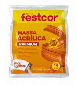 MASSA ACRILICA FESTCOR 13 KG