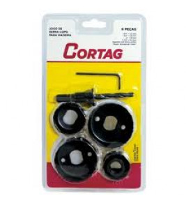 SERRA COPO P/MADEIRA 6PCS 60234