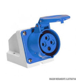 TOMADA INDUSTRIAL SOBR. 32A 3P+T