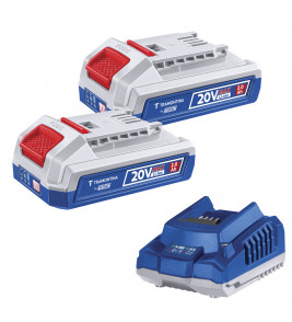 KIT 2 BATERIA 2,0AH 20V C/CARREG