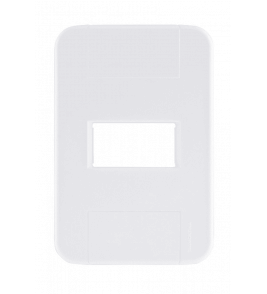PLACA 1P HORIZ 4X2 BR