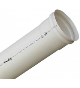 TUBO ESGOTO 100MM 4  C/6 MT  .