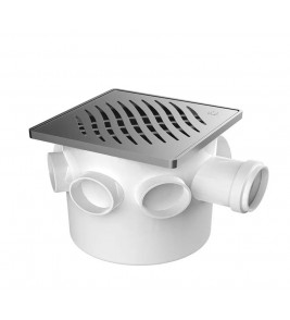 CX SIF.150X150X50MM R.ACO INOX 107