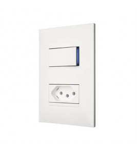 INTERRUPTOR 1T SIMPLES+TOM 2P+T 10A