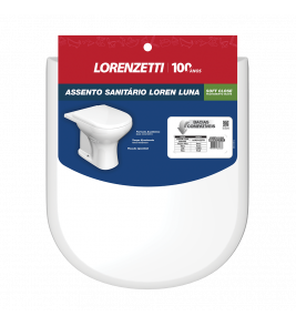 ASSENTO SANITARIO LOREN LUNA PP SOFT C BR