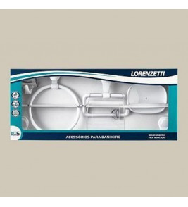 KIT ACESSORIO P/BANH BR 5 PC 2000 F22 7140006