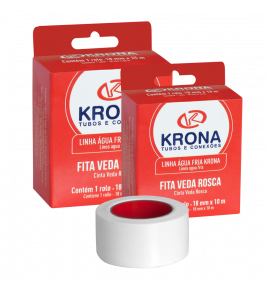 FITA VEDA ROSCA 18 MM X 10 MT